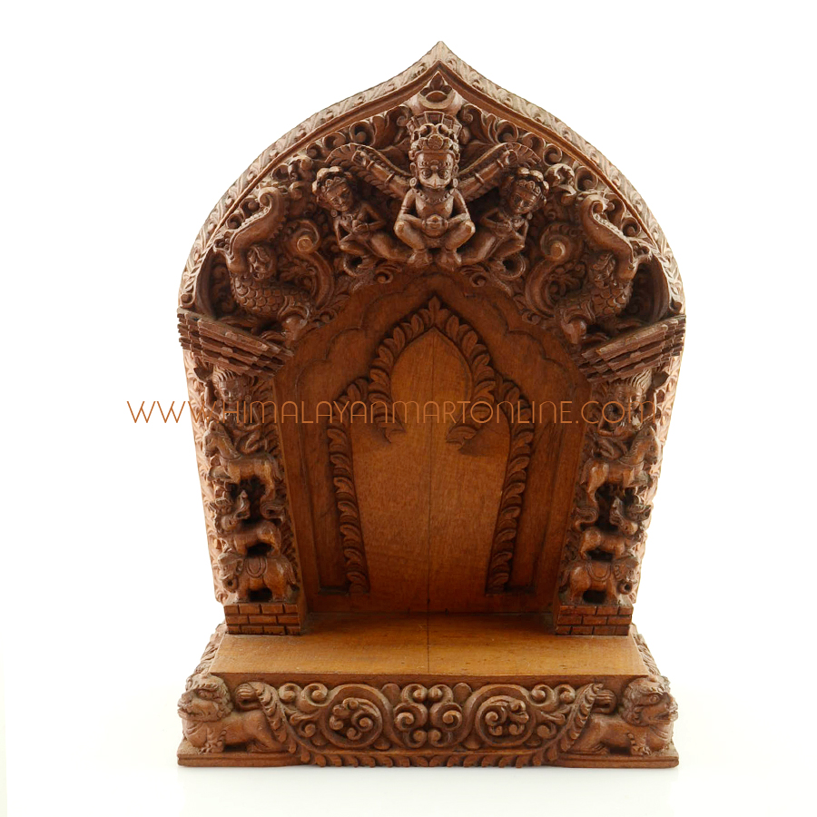 Hand Carved Wooden Statue Shrine Buy Hand Carved Wooden Statue Shrine