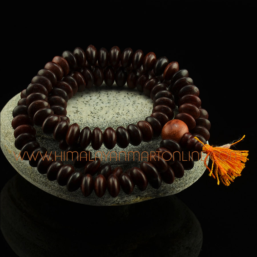 rosewood chakra mala bracelet japa mala wood mala yoga mala buddhist  malaBuddha bracelet om mala spiritual mala meditation beads