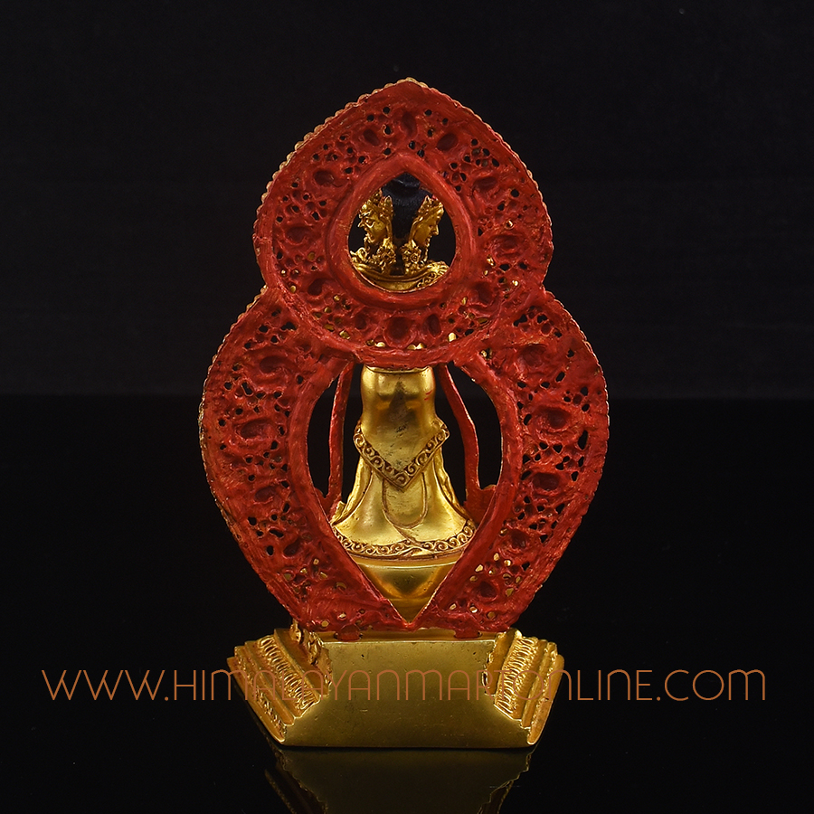 Standing Namgyal Copper Statue Namgyalma Crowned Mother Buddha